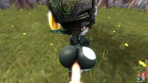 The Legend Of Zelda Midna doujin anime by vadamart (vadamsfm)