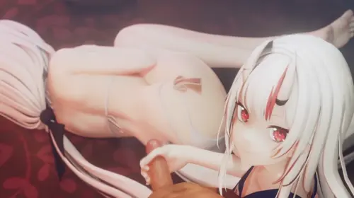 Hololive,Shirakami Fubuki Channel,Ayame Ch. Shirakami Fubuki,Nakiri Ayame doujin anime by siresire (siresire ag2c)