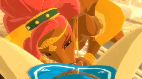 The Legend Of Zelda,The Legend Of Zelda: Breath Of The Wild Link,Urbosa hentai anime by Nodusfm