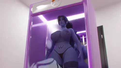 Overwatch D.Va,Widowmaker hentai video by Reinamation3d