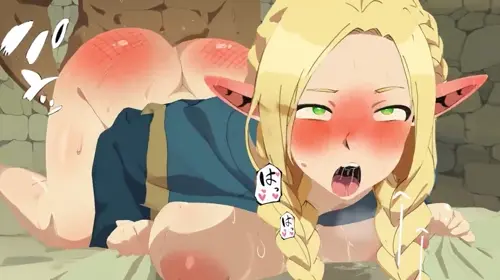 Dungeon Meshi,delicious in dungeon Marcille Donato,Falin Touden hentai video by Evilzorak,Pastakudasai,Invadernoodles,Merurava