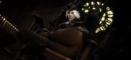 Bloodborne Hunter,Lady Maria Of The Astral Clocktower hentai anime by Almondsfm