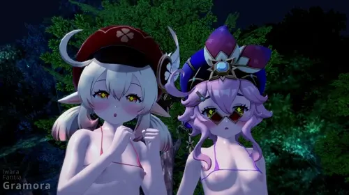 Genshin Impact,Apple Pie Klee,Dori hentai video by gramora