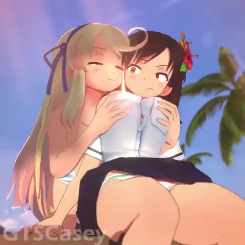 Senran Kagura Asuka,Katsuragi animated by gtscasey