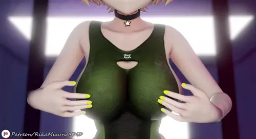 Hololive,Mel Channel,push it Yozora Mel video by Rika Mizuno