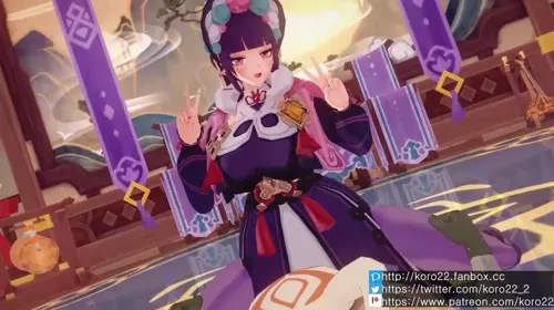 Genshin Impact,Hololive,Hololive English,Watson Amelia Ch. Raiden Shogun,Lumine,Yae Miko,Aether,Keqing,Nahida,Kamisato Ayaka,Watson Amelia,Nilou,Amber,Hilichurl,Tighnari hentai anime by Koro22
