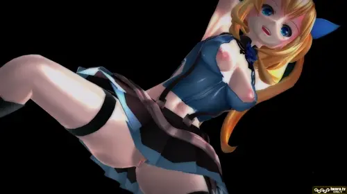 Go Berzerk Mirai Akari animated by te-hen,tehen (iwara)