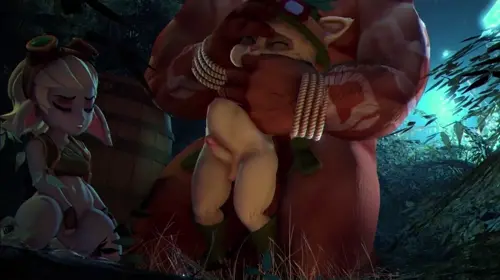 League Of Legends Tristana,Teemo,Gragas doujin anime by Froggysfm