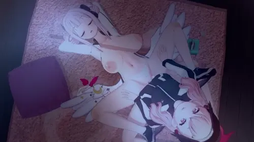 Blue Archive Misono Mika,Shimoe Koharu doujin anime