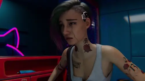 Cyberpunk 2077 Judy Alvarez doujin anime by nastytentaclee