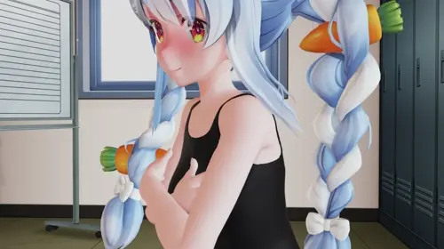 Hololive,Marine Ch.,Pekora Ch. Houshou Marine,Usada Pekora video by sponge.mmd
