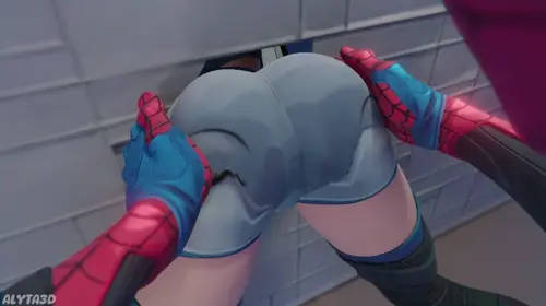 Spider-Man,Marvel Rivals Spider-Man,Luna Snow hentai anime by alyta3d
