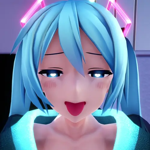 Vocaloid Hatsune Miku hentai anime by blue nights