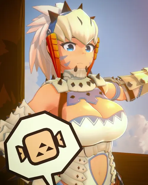 Monster Hunter Monster Hunter,Barioth animated by Anna Anon