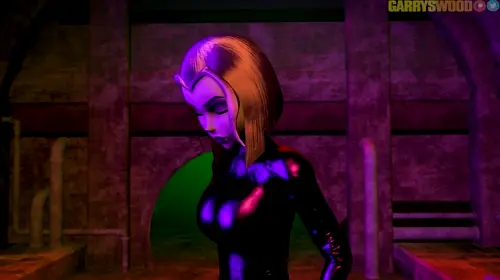 Raven,Starfire,Clayface hentai anime by Garryswood