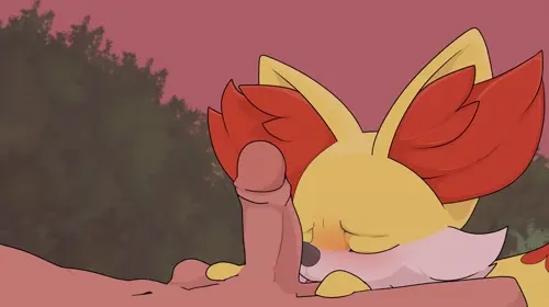 Pokemon Fennekin hentai anime by talentlesshack