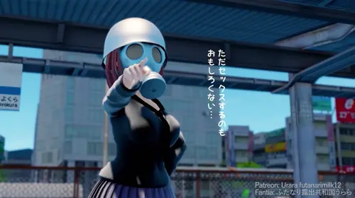 Blue Archive Urawa Hanako,Ajitani Hifumi video by futanarimilk12
