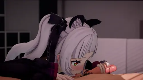 Hololive,Shion Ch. Murasaki Shion doujin anime by chunasa