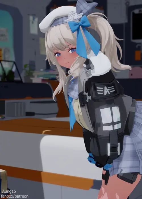 Girls Frontline Vepley,sharkry animated by aung15