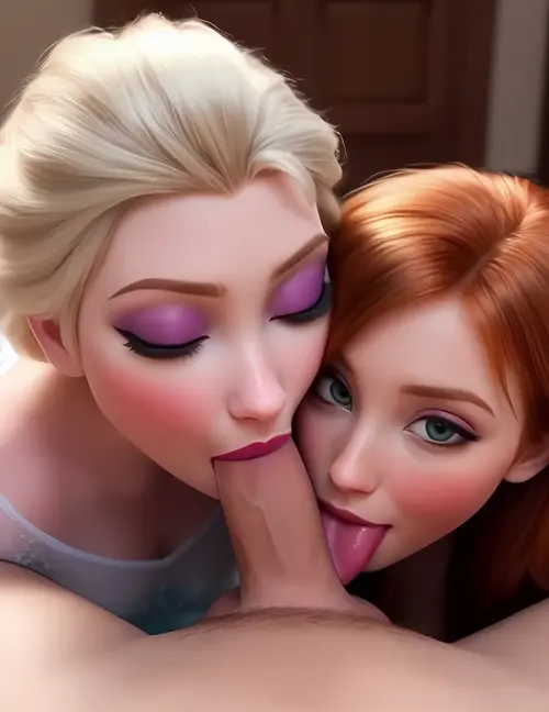 Frozen Elsa,Anna hentai video