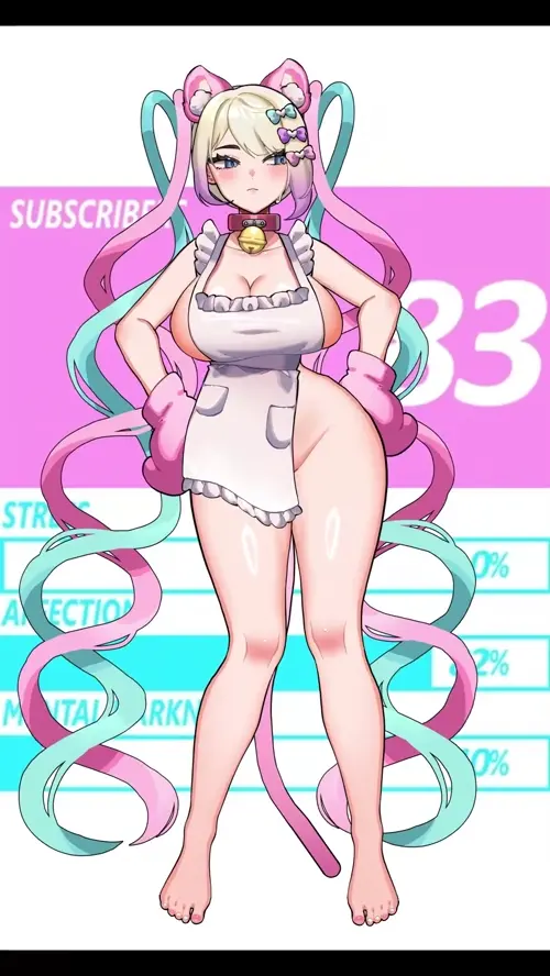 Needy Girl Overdose Chouzetsusaikawa Tenshi-Chan doujin anime by Da3iann