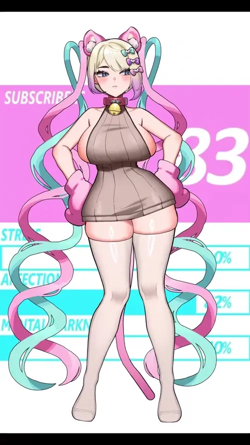 Needy Girl Overdose Chouzetsusaikawa Tenshi-Chan animated by Da3iann