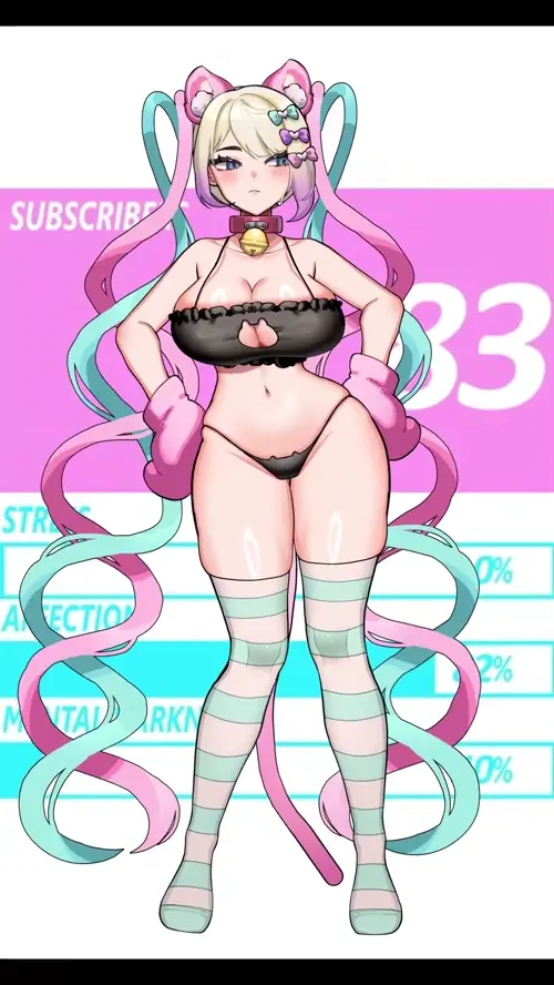 Needy Girl Overdose Chouzetsusaikawa Tenshi-Chan doujin anime by Da3iann
