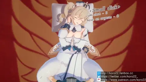 Genshin Impact,sex machine Ganyu,Raiden Shogun,Nahida,Kamisato Ayaka,Barbara,Jean,Nilou,Yoimiya,Hilichurl hentai video by Koro22