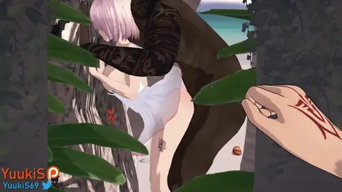 Fate,Fate/Grand Order Mashu Kyrielite hentai anime by YuukiS