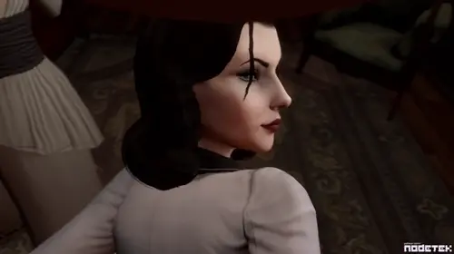 Bioshock,Bioshock Infinite,Burial At Sea Elizabeth,Booker Dewitt hentai video by Nodetek