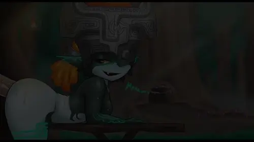 The Legend Of Zelda,The Legend of Zelda: Twilight Princess Midna,Imp Midna animated by DarkAfterDark