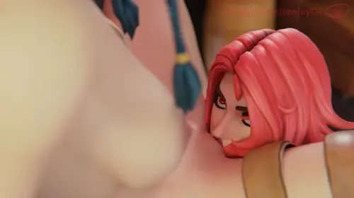 Fortnite gia,valeria hentai anime by Seejay Dj