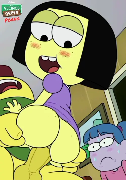 Big City Greens Tilly Green,Gloria Sato,Bill Green hentai anime