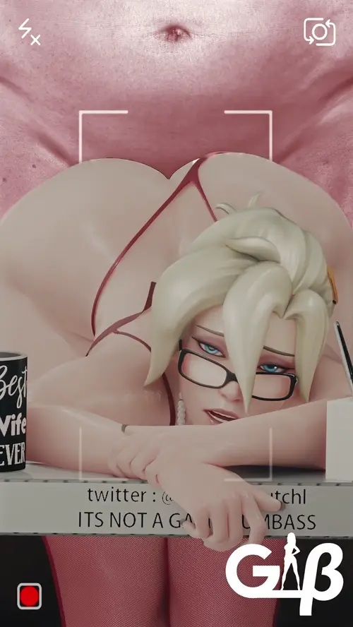 Overwatch Mercy hentai anime by Pixie Willow,Generalbutch