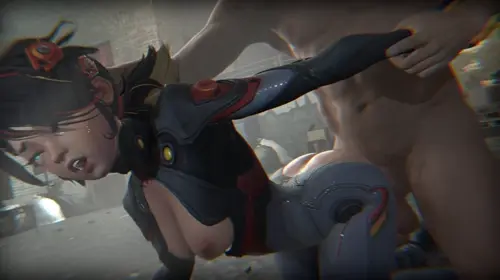 Marvel Rivals Peni Parker animated by Rougenine