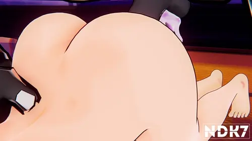 Genshin Impact Kamisato Ayaka,Hilichurl animated by ndk7