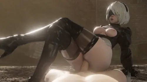 Nier,Nier: Automata Yorha No.2 Type B doujin anime by Lazyprocrastinator,Volkor,Evilaudio,Alymewnsfw