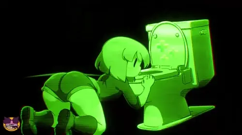 Fallout Vault Girl,Vault Boy animated by moxifloxi