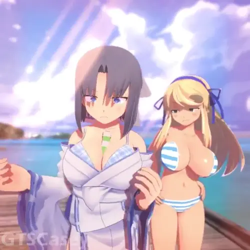 Senran Kagura Yumi,Katsuragi hentai anime by gtscasey
