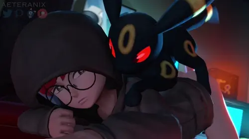 Pokemon,Pokemon Scarlet & Violet Eeveelution,Umbreon,Penny hentai video by AetrixSFM