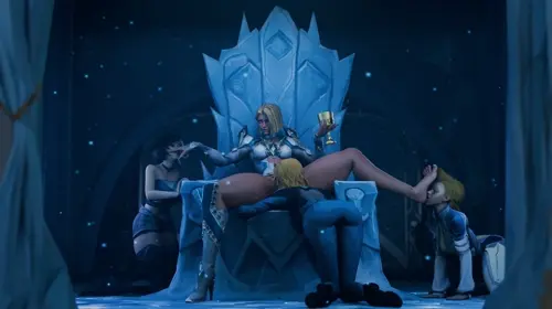 X-Men,Marvel Rivals,Fantastic Four Emma Frost,Invisible Woman,Luna Snow,Dagger hentai anime by BaronStrap