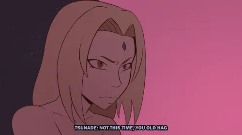 Naruto,Dandadan Tsunade,Ayase Seiko hentai video by JellyfishJubilee,skemantis