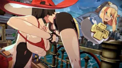 Guilty Gear Bridget,I-No doujin anime by Wallimog