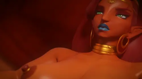 The Legend Of Zelda,The Legend of Zelda: Breath of the Wild Urbosa hentai anime by KaegAntonovich