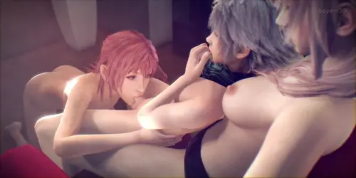 Final Fantasy,Final Fantasy XIII Lightning Farron,Hope Estheim,Serah Farron video by Bayernsfm