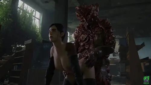The Last of Us,The Last of Us 2 Ellie,Bloater doujin anime by Beastlyjoe