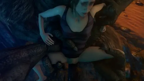 The Last of Us,Dark Souls,Dark Souls I Ellie,Taurus Demon hentai video by Lerico213,Darktronicksfm